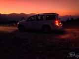 Zachód słońca w górach Al Hajar