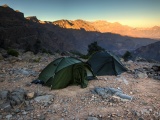 Obóz w górach