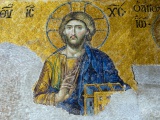 Mozaika Chrystusa w Hagia Sofia